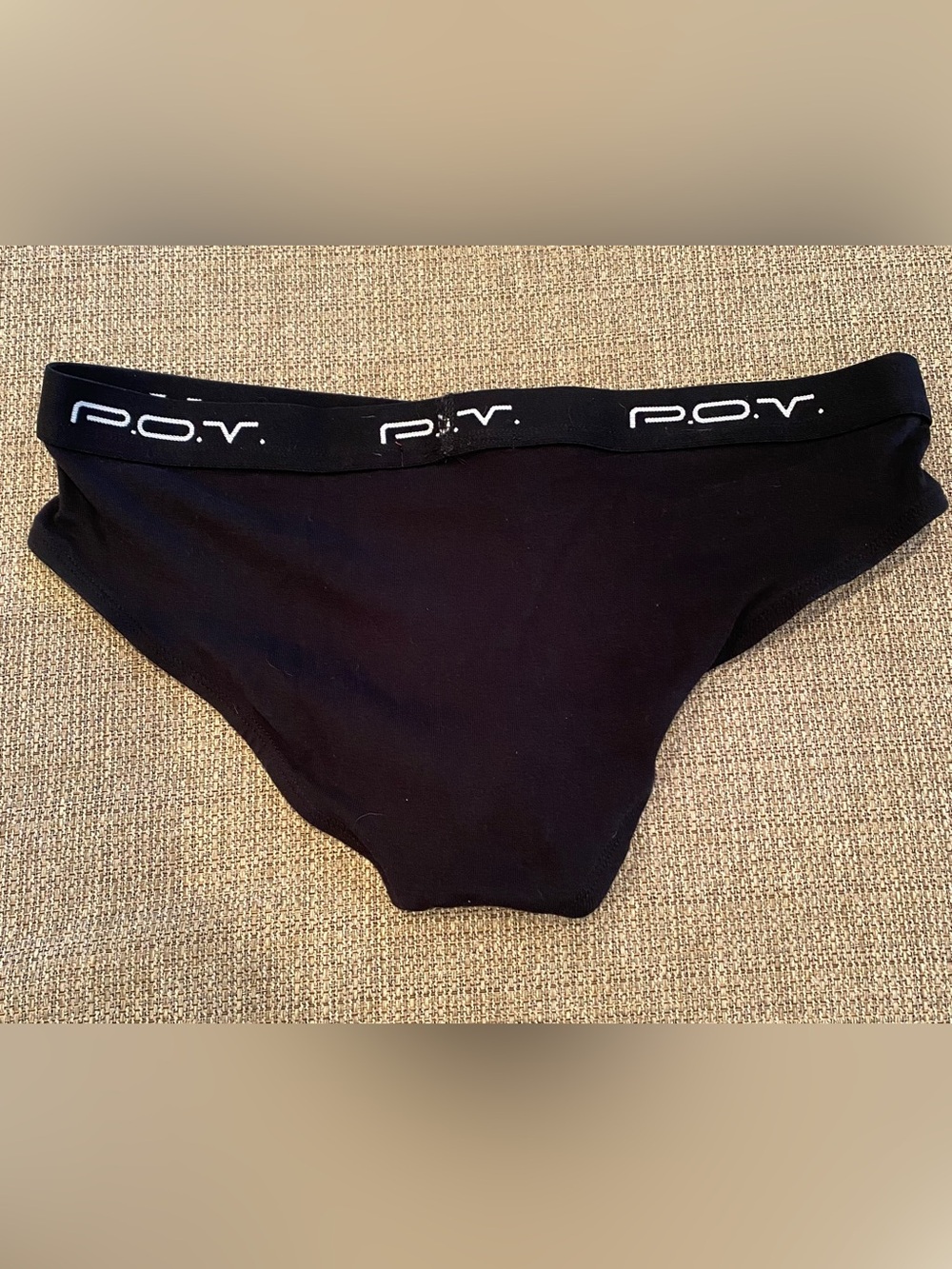 P.O.V. Black Brief Men’s Large